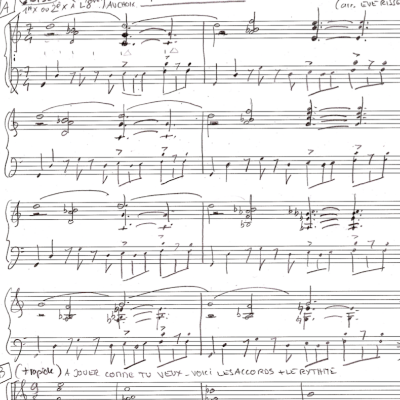 Cours melon (Partition)