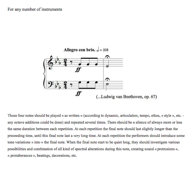 Beethoven Revelation (Partition)